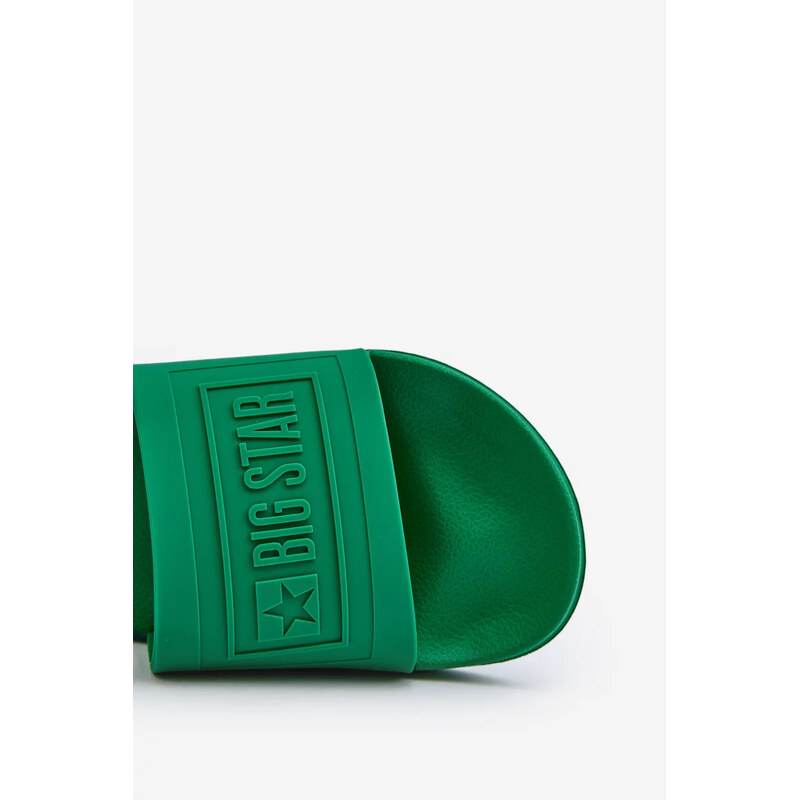 Big Star Shoes Pánské pantofle Big Star Zelené 55728109