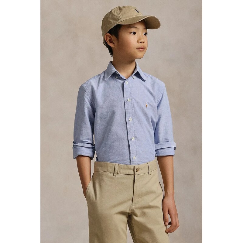 Polo Ralph Lauren Detská bavlnená košeľa Polo Ralph Lauren 60587285