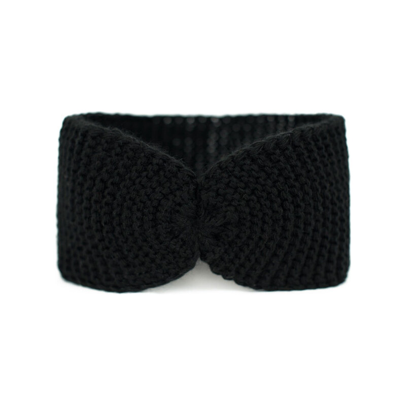 Artofpolo Dámska pletená čelenka Paola Classic Čierna 65223675