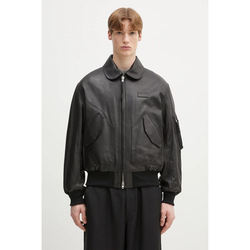 Kožená bunda Kenzo 65965793