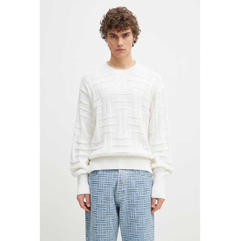 Bavlnený sveter Kenzo Weave 65965829