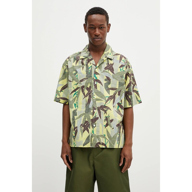 Košeľa s prímesou ľanu Kenzo 65965882