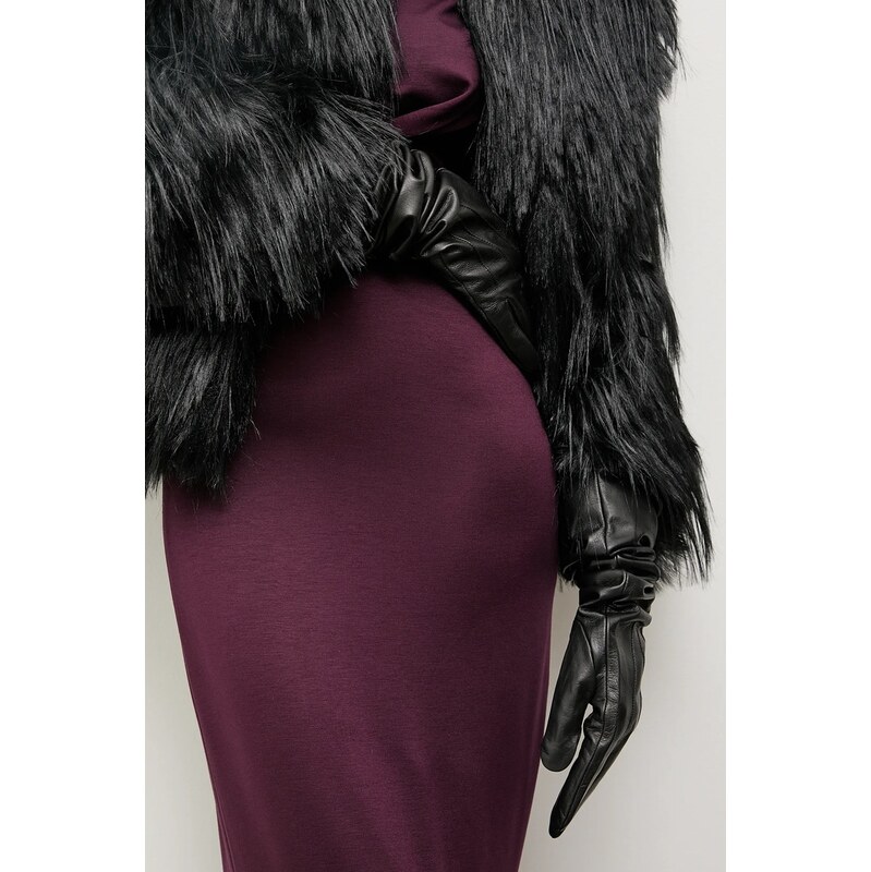 Kožené rukavice Answear.LAB 65969048