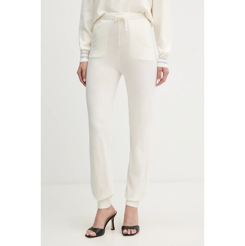 Tepláky s prímesou kašmíru Guess MAGGIE 65969155