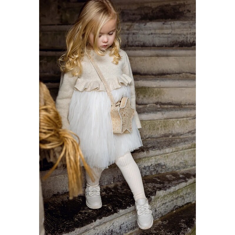 Detské šaty s prímesou vlny Donsje Paulien Dress 65969327