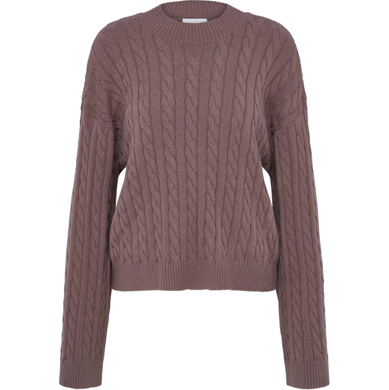 LeGer by Lena Gercke Sveter Laeticia hrdzavohnedá 66026207