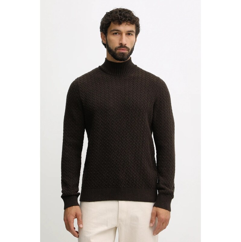 Vlnený sveter Barbour 65969831