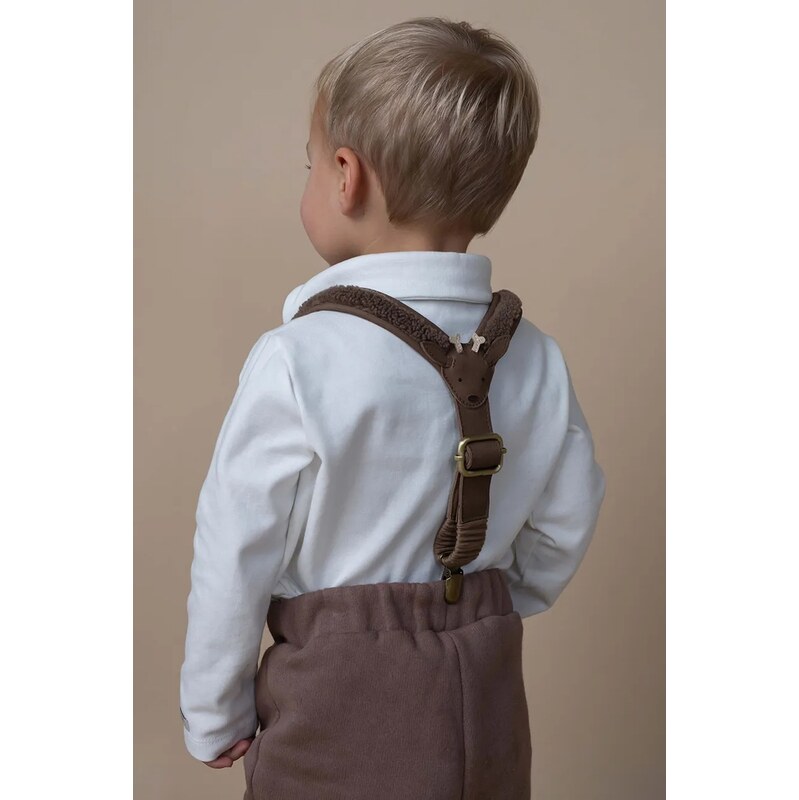 Detské traky Donsje Tjebbe Suspenders Stag 66010787