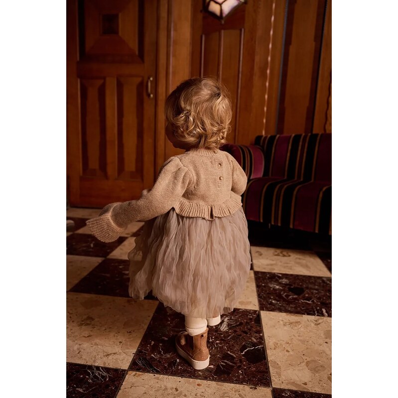 Detské šaty s prímesou vlny Donsje Paulien Dress 66010789
