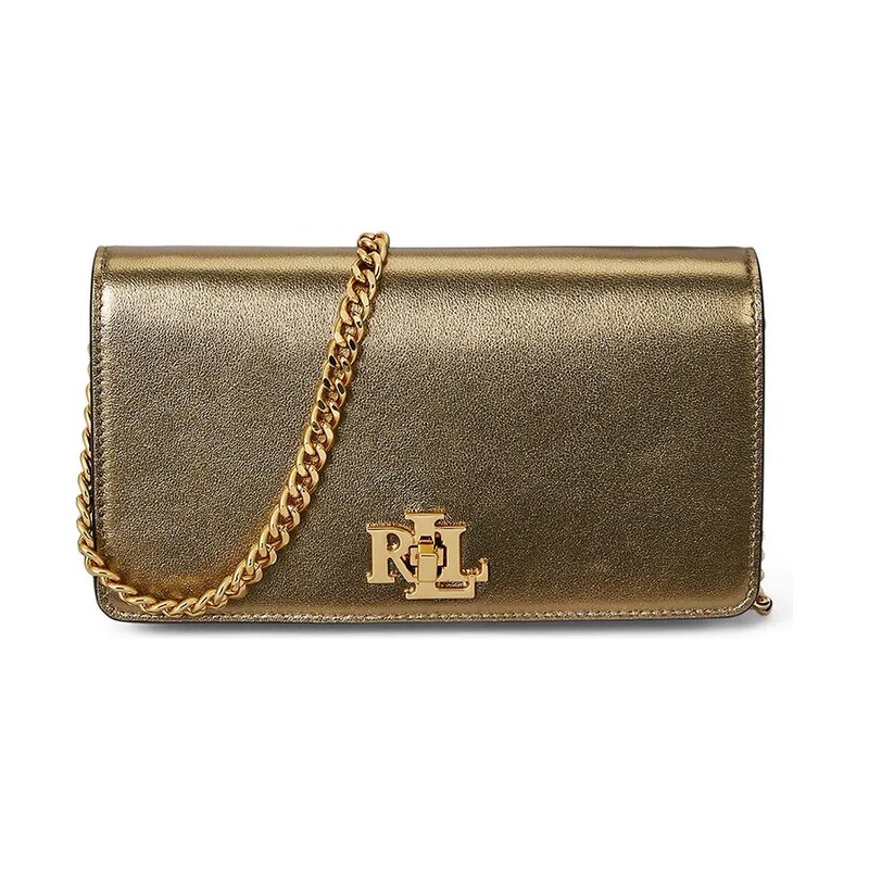 Kožená kabelka Lauren Ralph Lauren 66003419