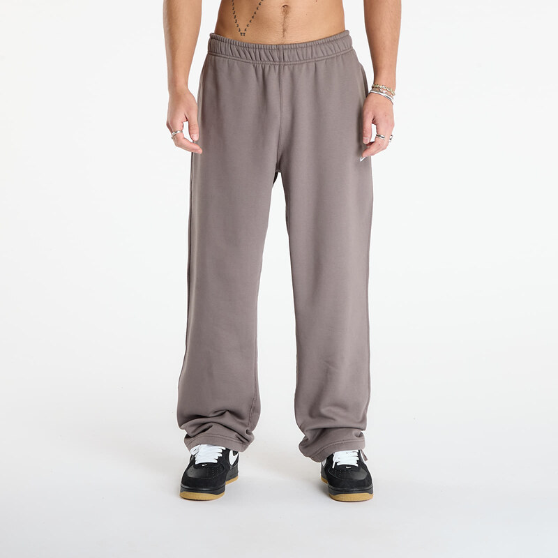 Tepláky Nike Solo Swoosh Mens Fleece Open-Hem Pants Cave Stone/ Cave 65970918