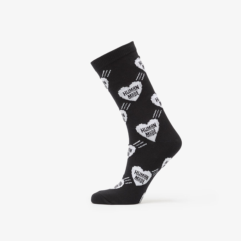 Ponožky HUMAN MADE Heart Socks 1-pack Black L 65970995