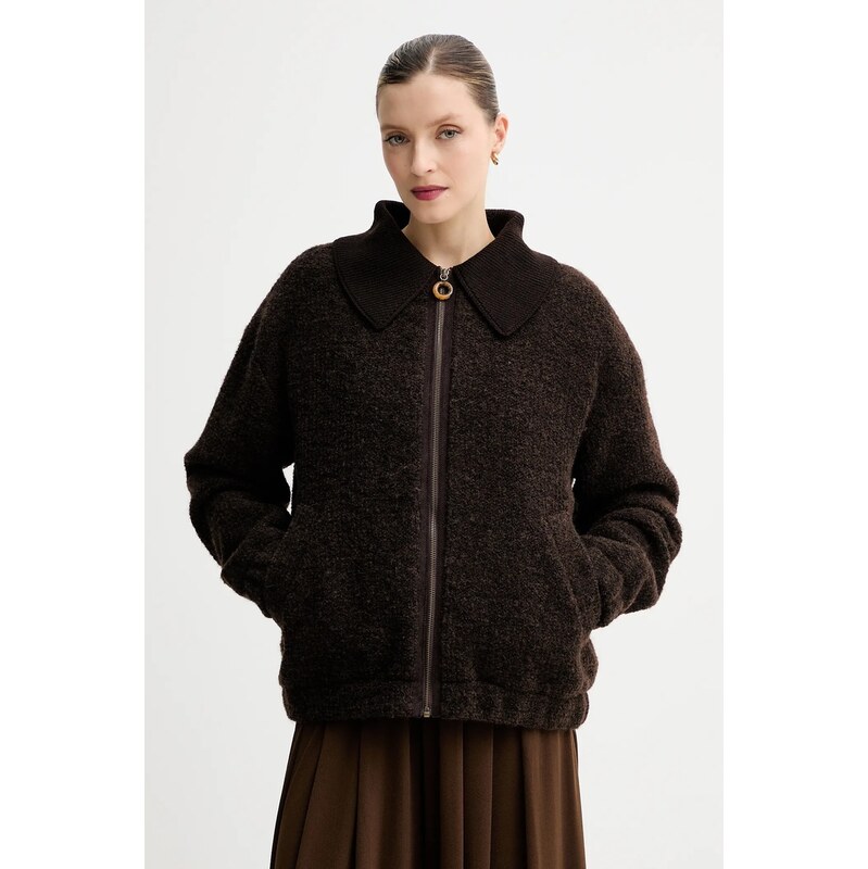 Bunda s prímesou vlny Sessun 65971129