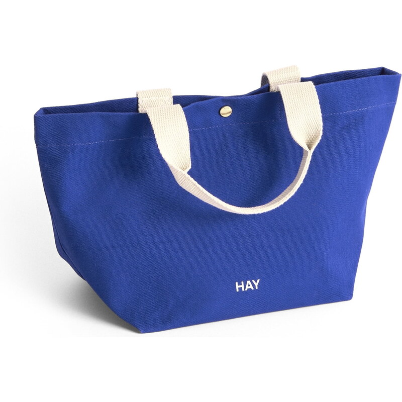 HAY Bavlnená taška Mini Tote Bag Electric Blue 65972386