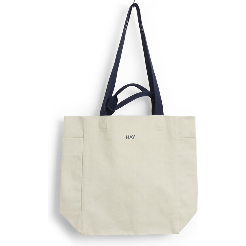 HAY Bavlnená taška Tote Bag Medium Grey 65972388
