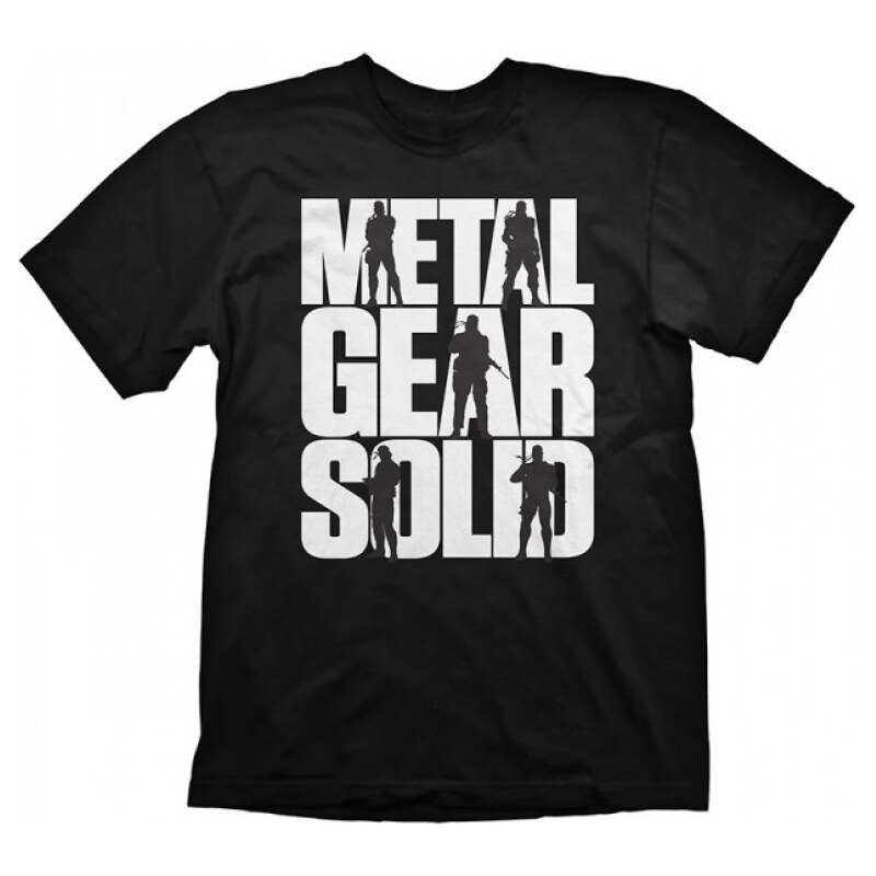 Gaya Entertainment Metal Gear Solid Logo (tričko) 65972416