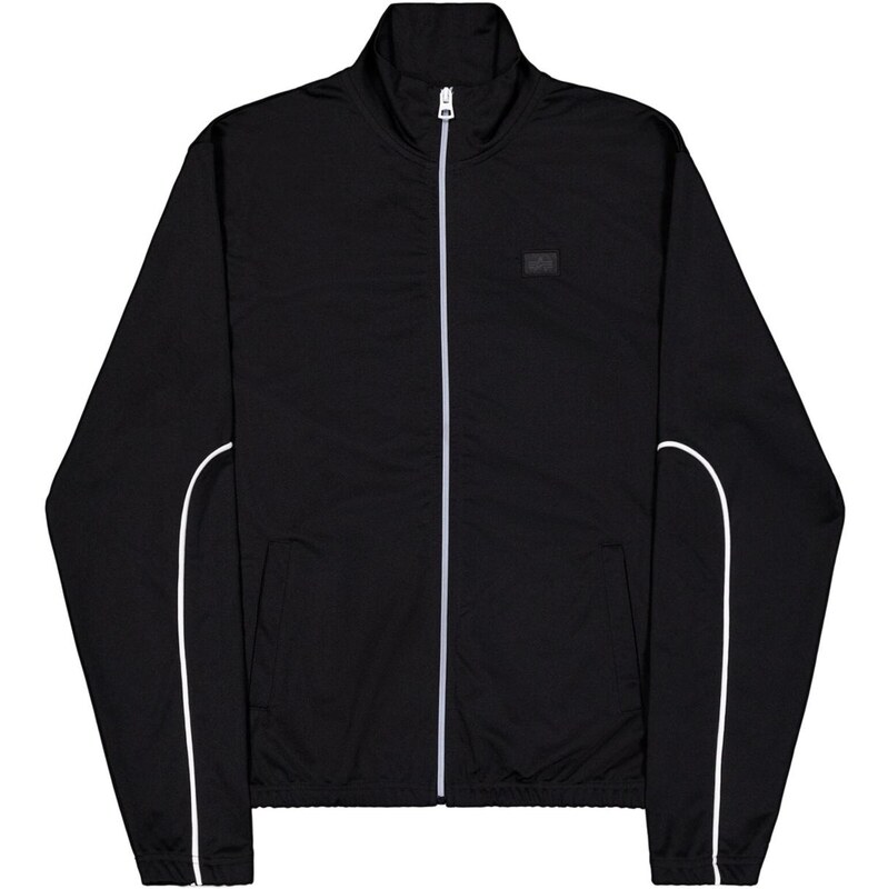 ALPHA INDUSTRIES Tepláková bunda Essential čierna / biela 60768827