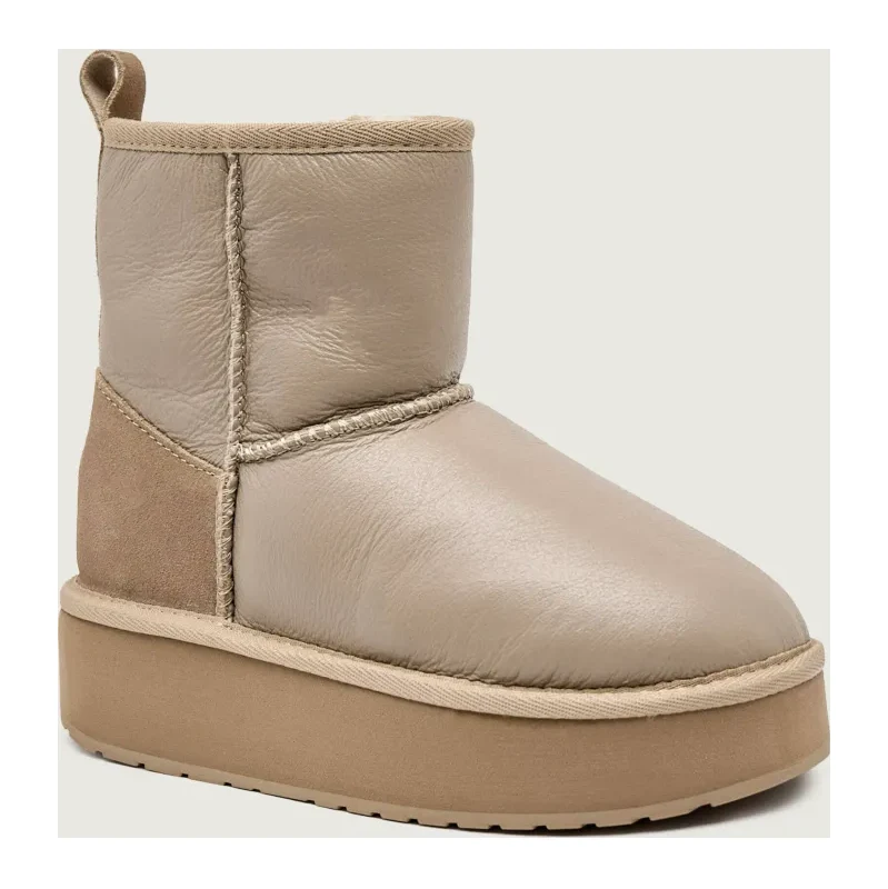 EMU Australia Snehule Stinger Mini Flatform Leather | koža 65974551