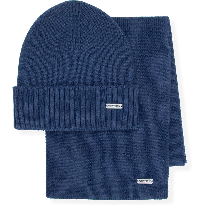 Wittchen Pánsky zimný komplet čiapky a šálu z akrylu – moderný štýl a 66067287