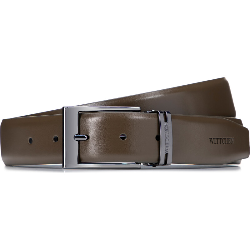 Wittchen Pánsky kožený opasok 101-8M-210-Z-L – hladký opasok z 66067313