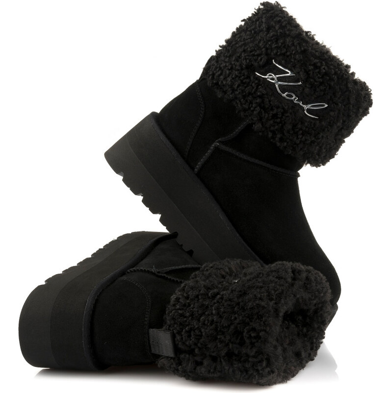 SNEHULE KARL LAGERFELD SKYLAR SIGNIA KOLLAR MID BOOT 65980817