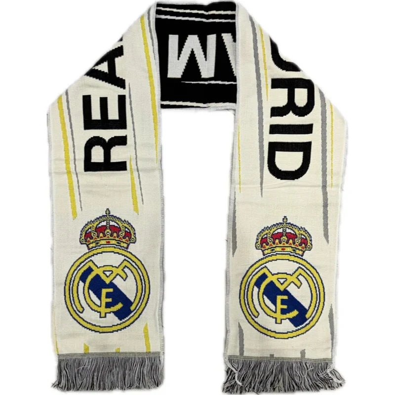Produktbild von Real Madrid Geldbörse – Offizielles Lizenzprodukt – Grau Mit Wappen – Klettverschluss & Kartenfächer