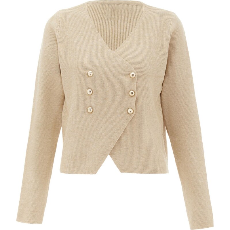 NAEMI Kardigán žltohnedá 65977870