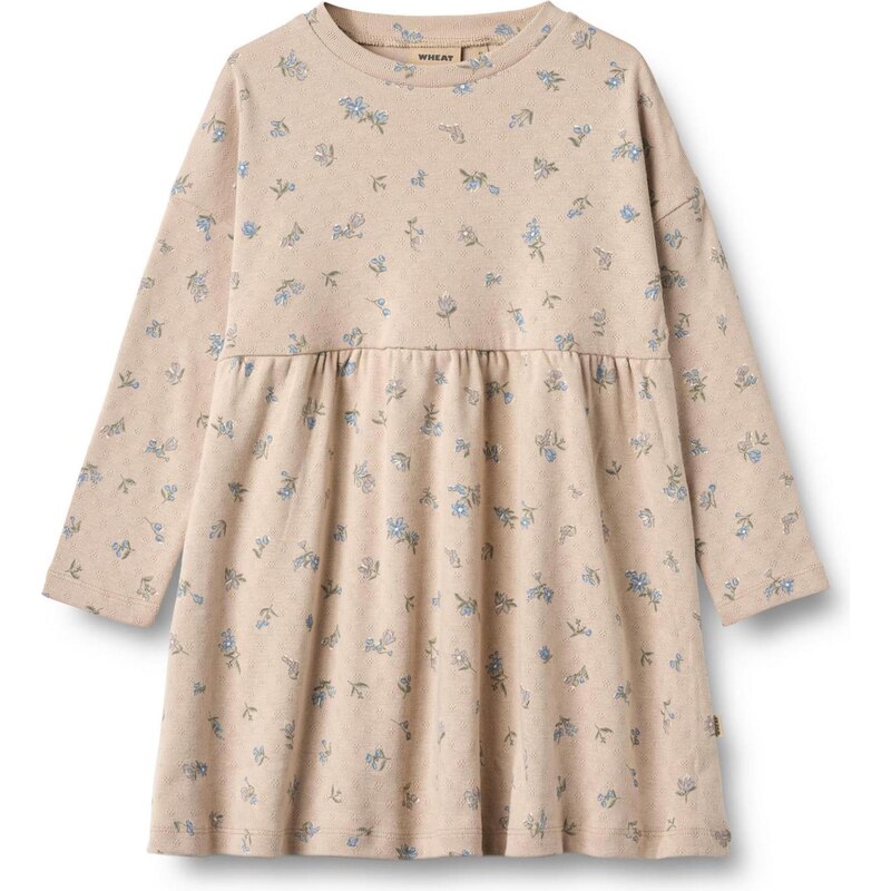 WHEAT Šaty Emmy tmelová / nebesky modrá / kaki / šedobiela 66025911