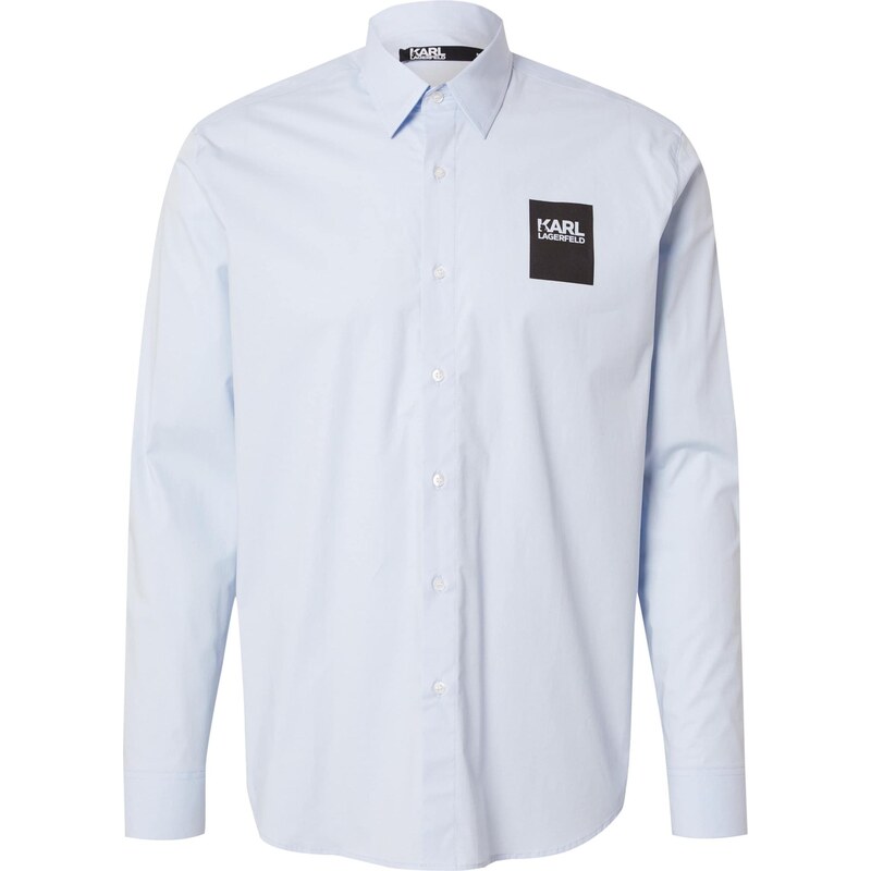 Karl Lagerfeld Košeľa svetlomodrá / čierna 65992342