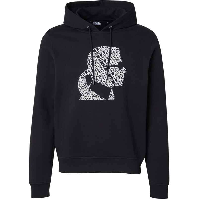 Karl Lagerfeld Mikina tmavomodrá / šedobiela 65992344