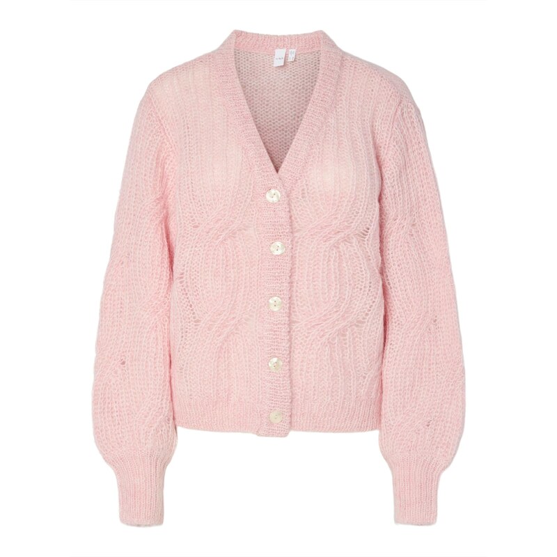 YAS Kardigán YASZUMA ružová 66051056