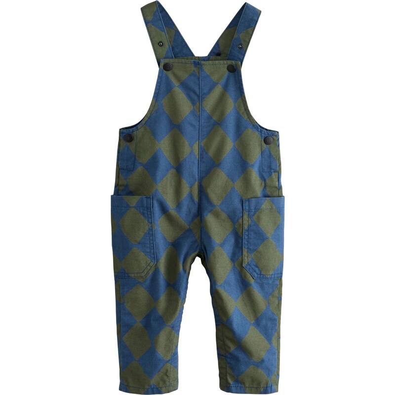 Next Nohavice na traky modrá / olivová 65980999