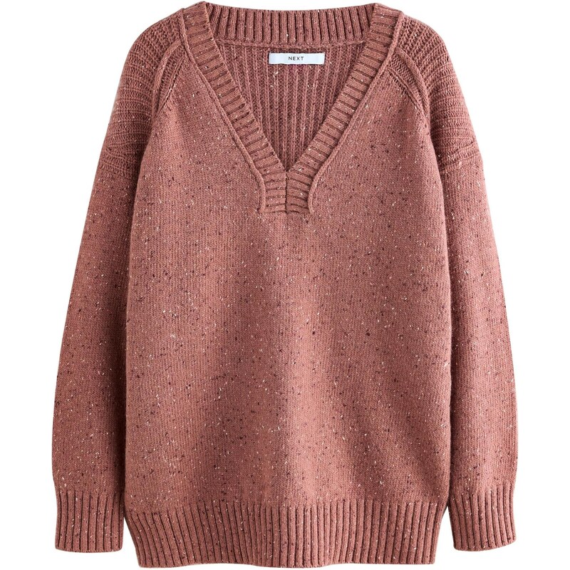 Next Sveter staroružová 65981007