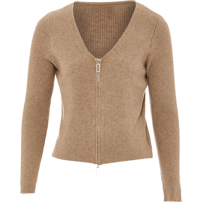 LEOMIA Kardigán béžová 65977857