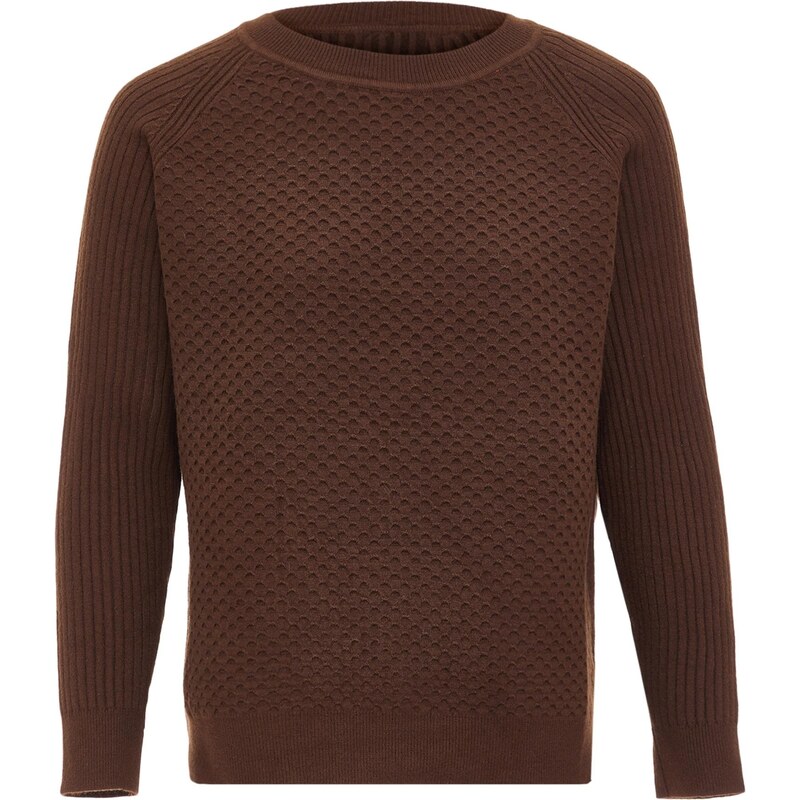 carato Sveter hnedá 65977860