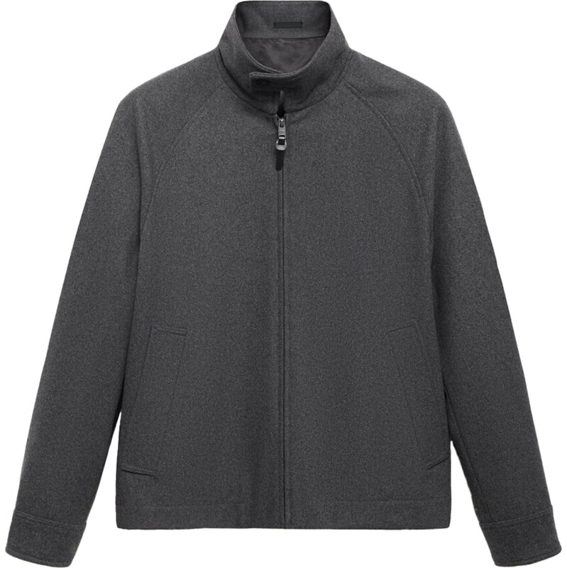 MANGO MAN Prechodná bunda Sergy tmavosivá 65980714