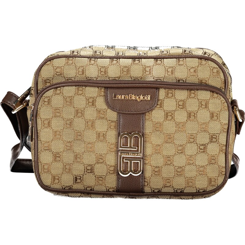 Štýlová Dámska Kabelka LAURA BIAGIOTTI 26.0X18.0X9.0cm Bežová 68243224