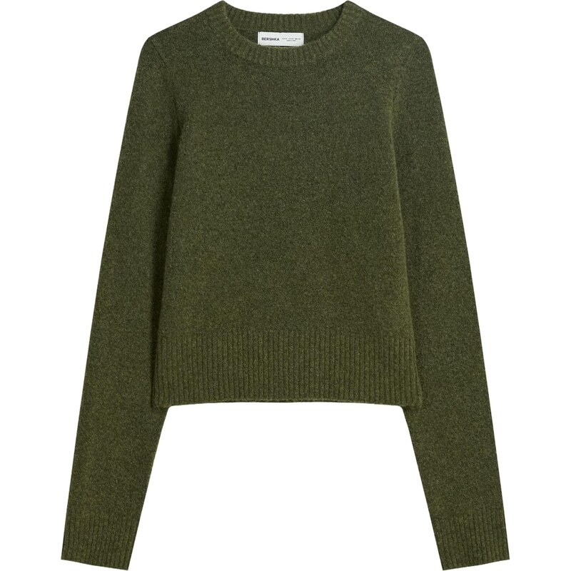 Bershka Sveter zelená 66026870