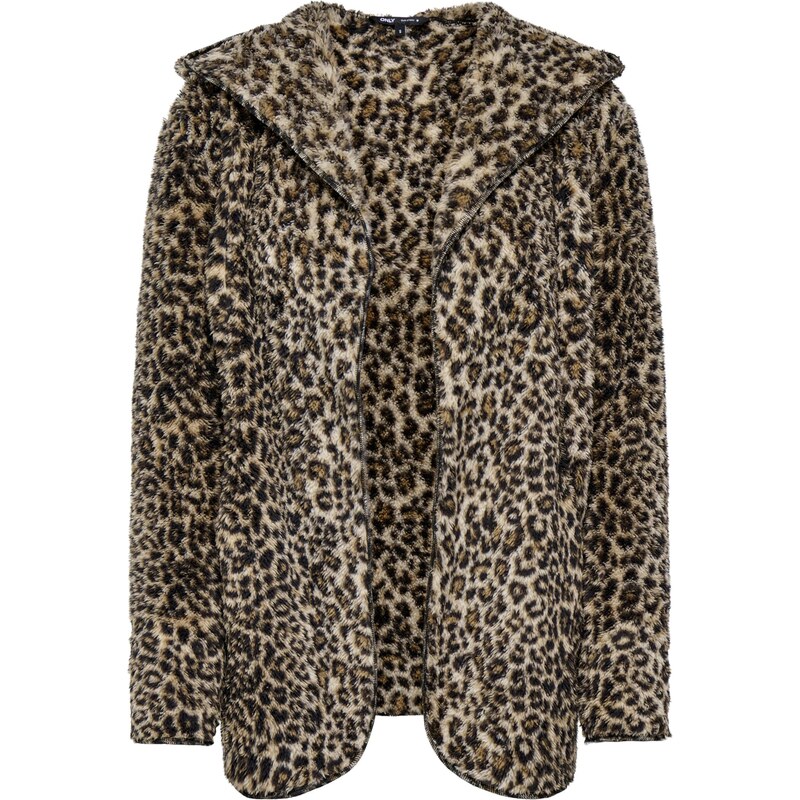 ONLY Kardigán CONTACT farba ťavej srsti / hnedá / čierna 65981571