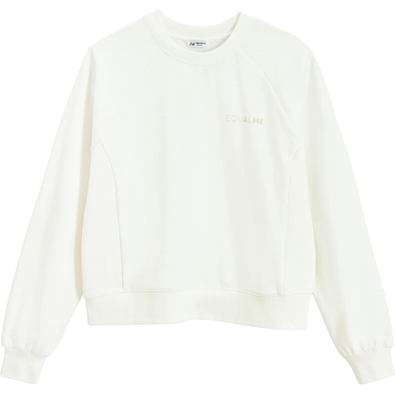 NoWear Mikina šedobiela 65981636