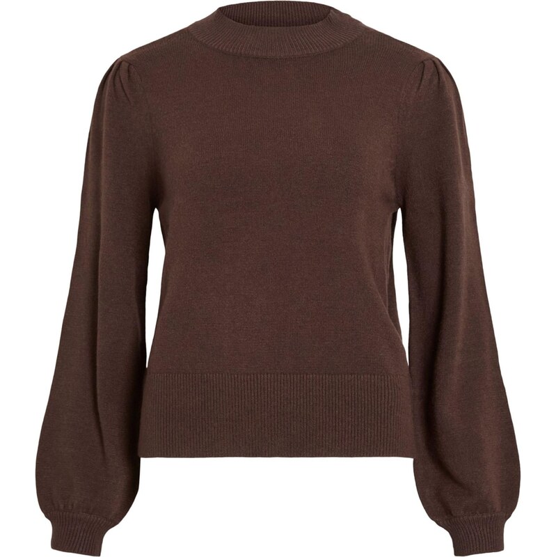 VILA Sveter VIRil hnedá 65981658