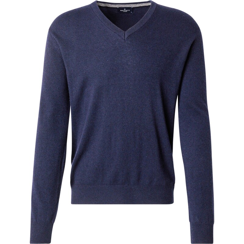 Hackett London Sveter námornícka modrá / hnedá 66001443