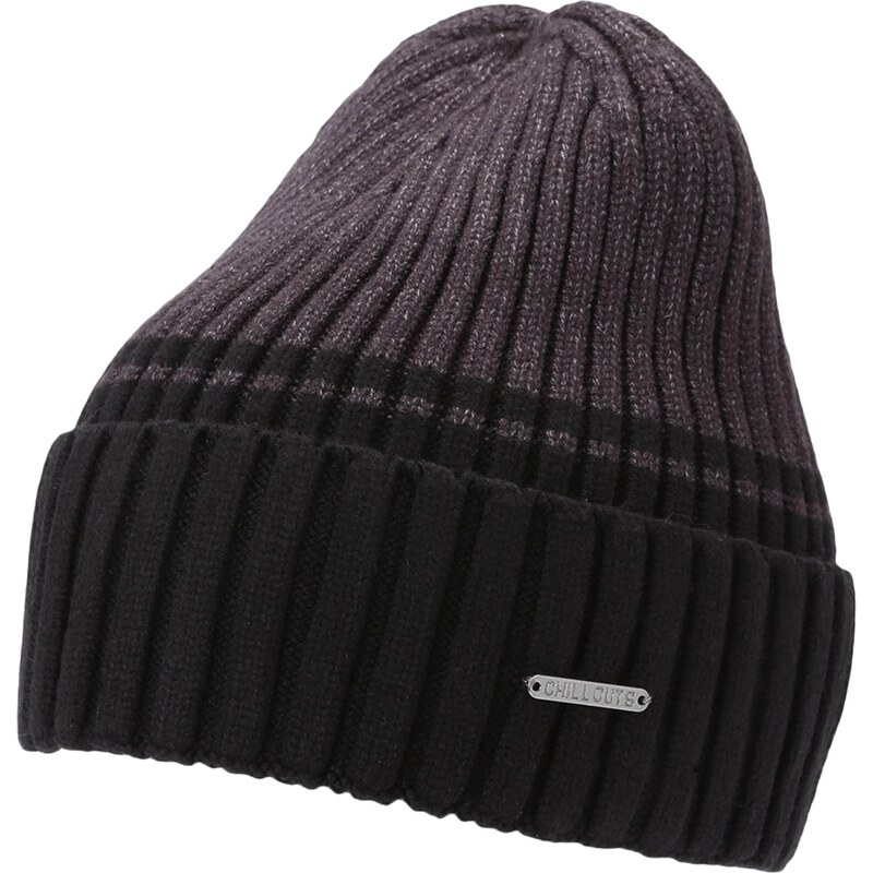 chillouts Čiapky Malik tmavosivá / čierna 65981801