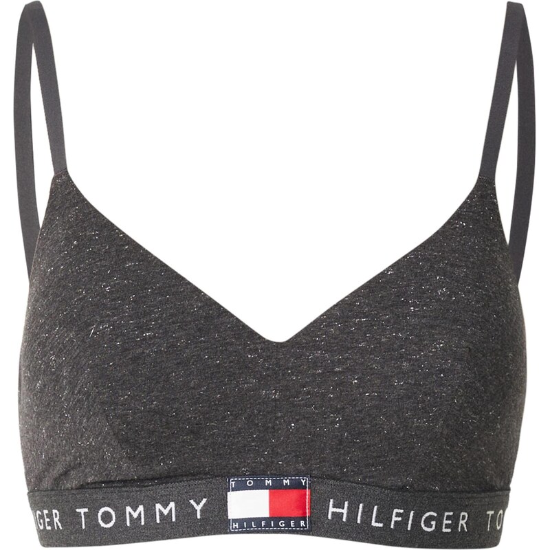 Tommy Hilfiger Underwear Podprsenka tmavosivá / biela 65981835