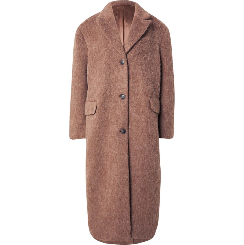 WEEKDAY Prechodný kabát farba ťavej srsti 66010146