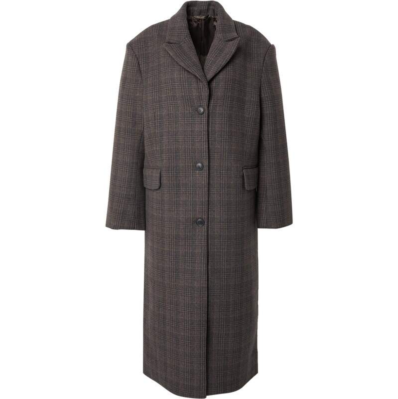 WEEKDAY Prechodný kabát farby bahna / čierna 66010147