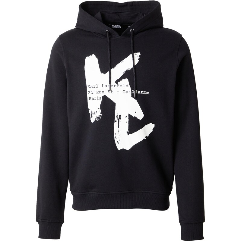 Karl Lagerfeld Mikina tmavomodrá / biela 65992333