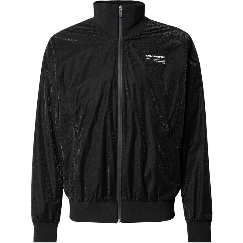 Karl Lagerfeld Prechodná bunda čierna 65992377