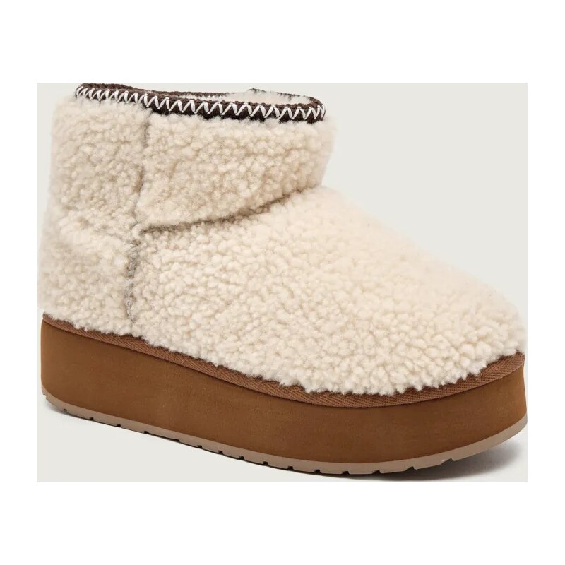 EMU Australia Snehule Stinger Micro Flatform Teddy | vlna 65974550