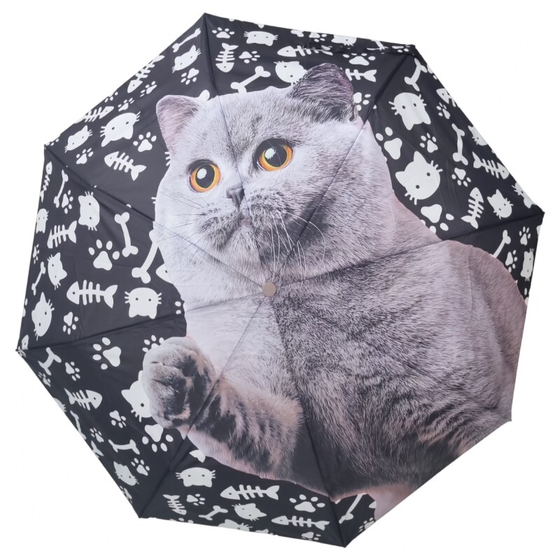 Katrins Fashion Dáždnik s mačkou 64600770